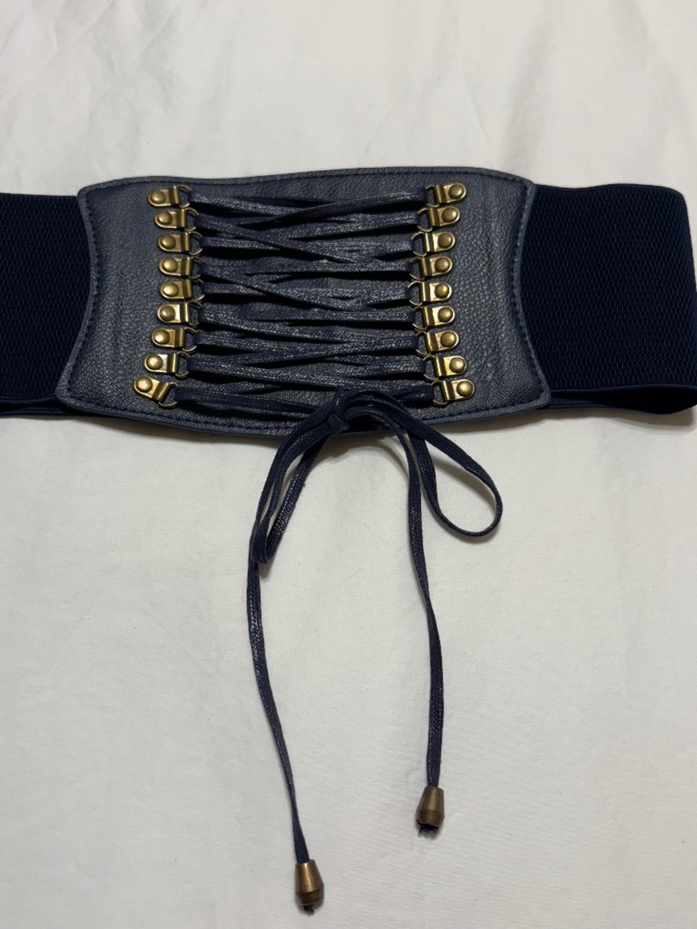Vintage 2001 Early Y2K I.K. Fung NYC Corset Waist Belt